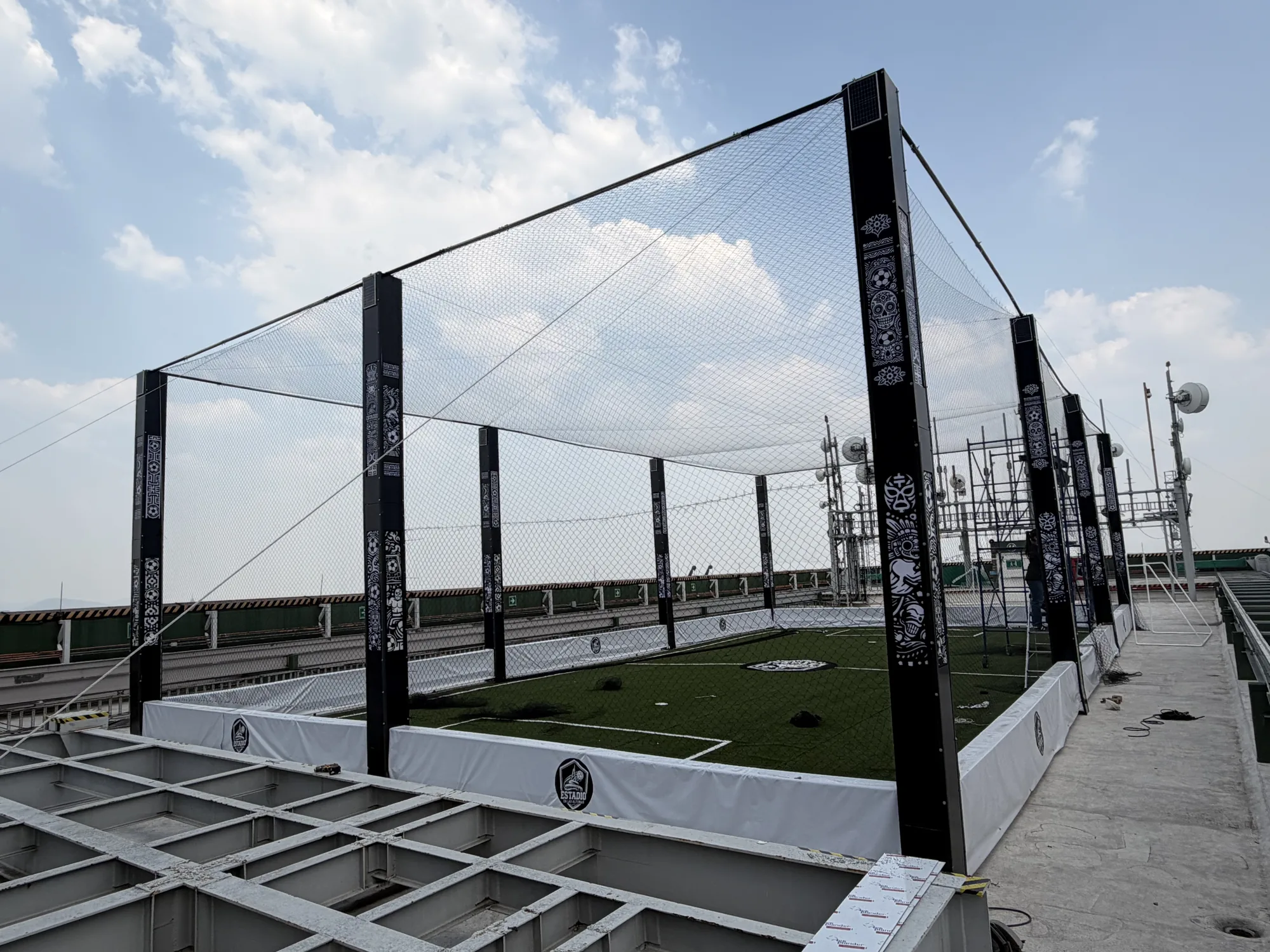 Cancha rooftop · vista 1