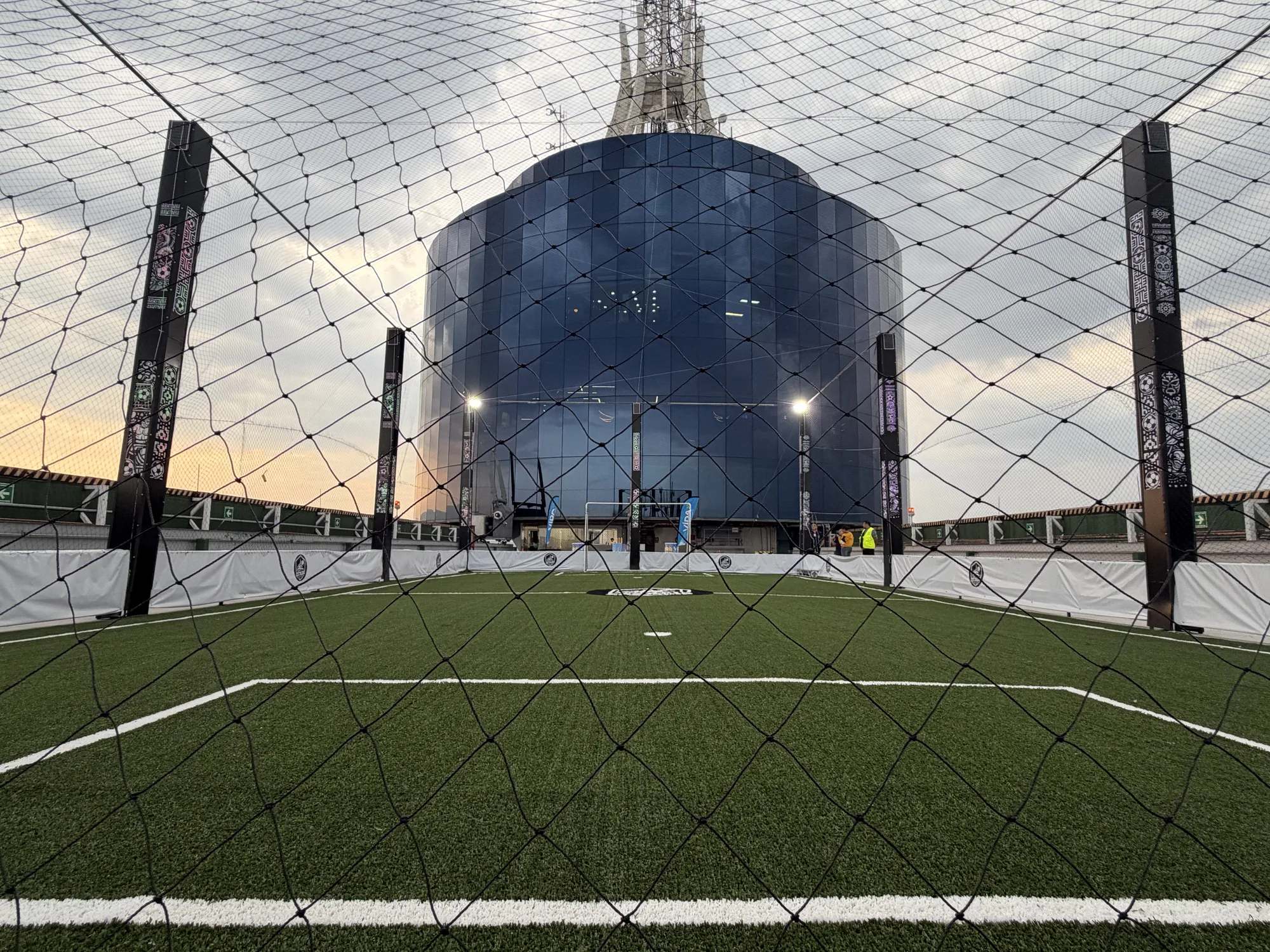 Cancha rooftop · vista 2