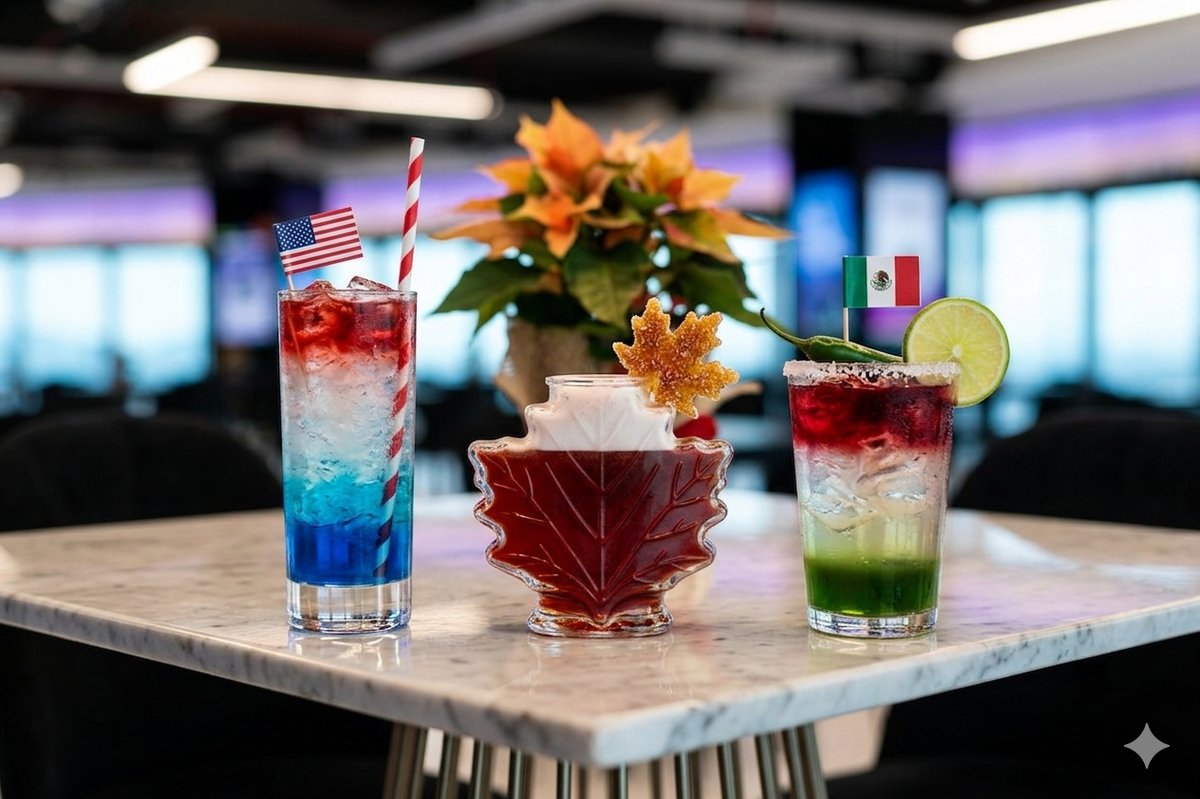 Cocteles temáticos por país